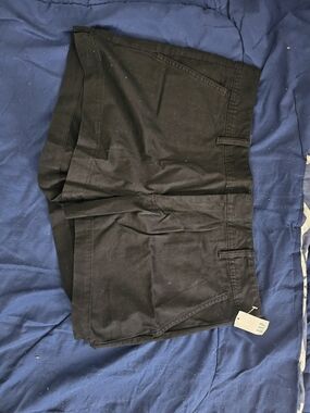 Women's Black Casual Shorts